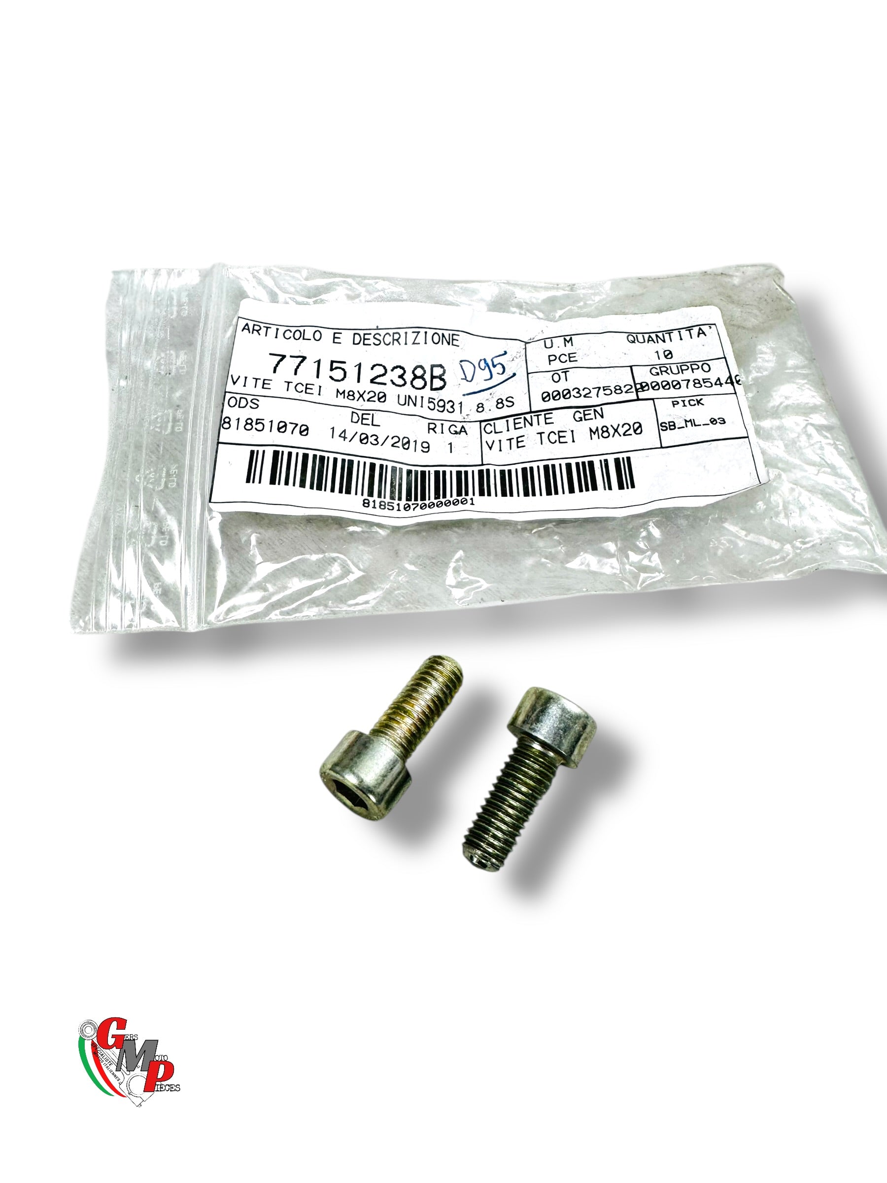 Vis Tcei M8X20 NEUVE - Ducati