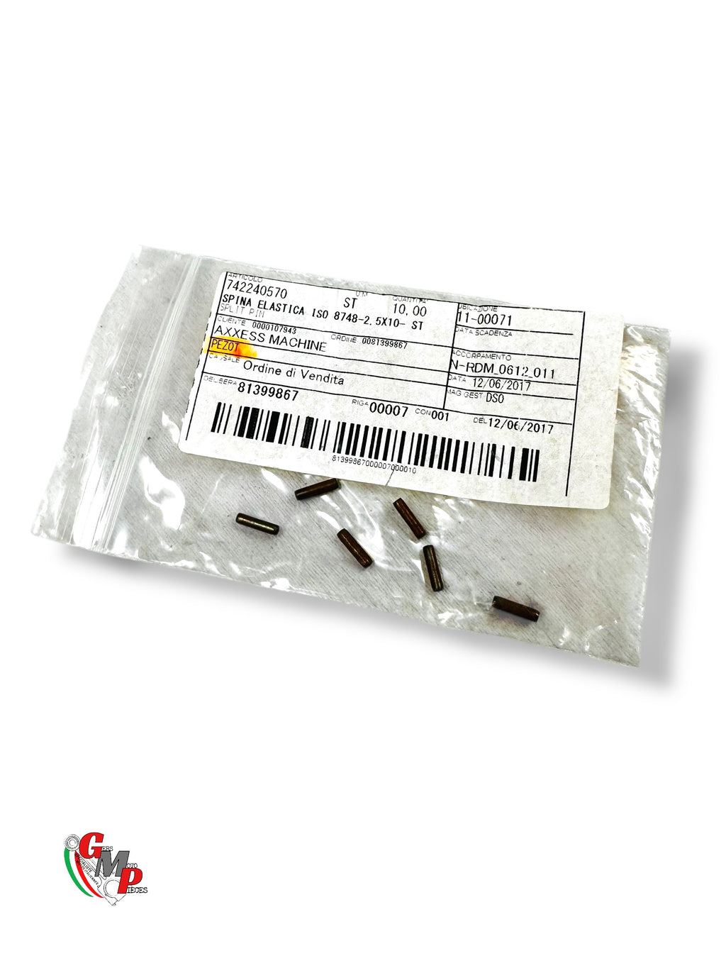 Goupille Clavette 2.5X10 Sw NEUVE - Ducati