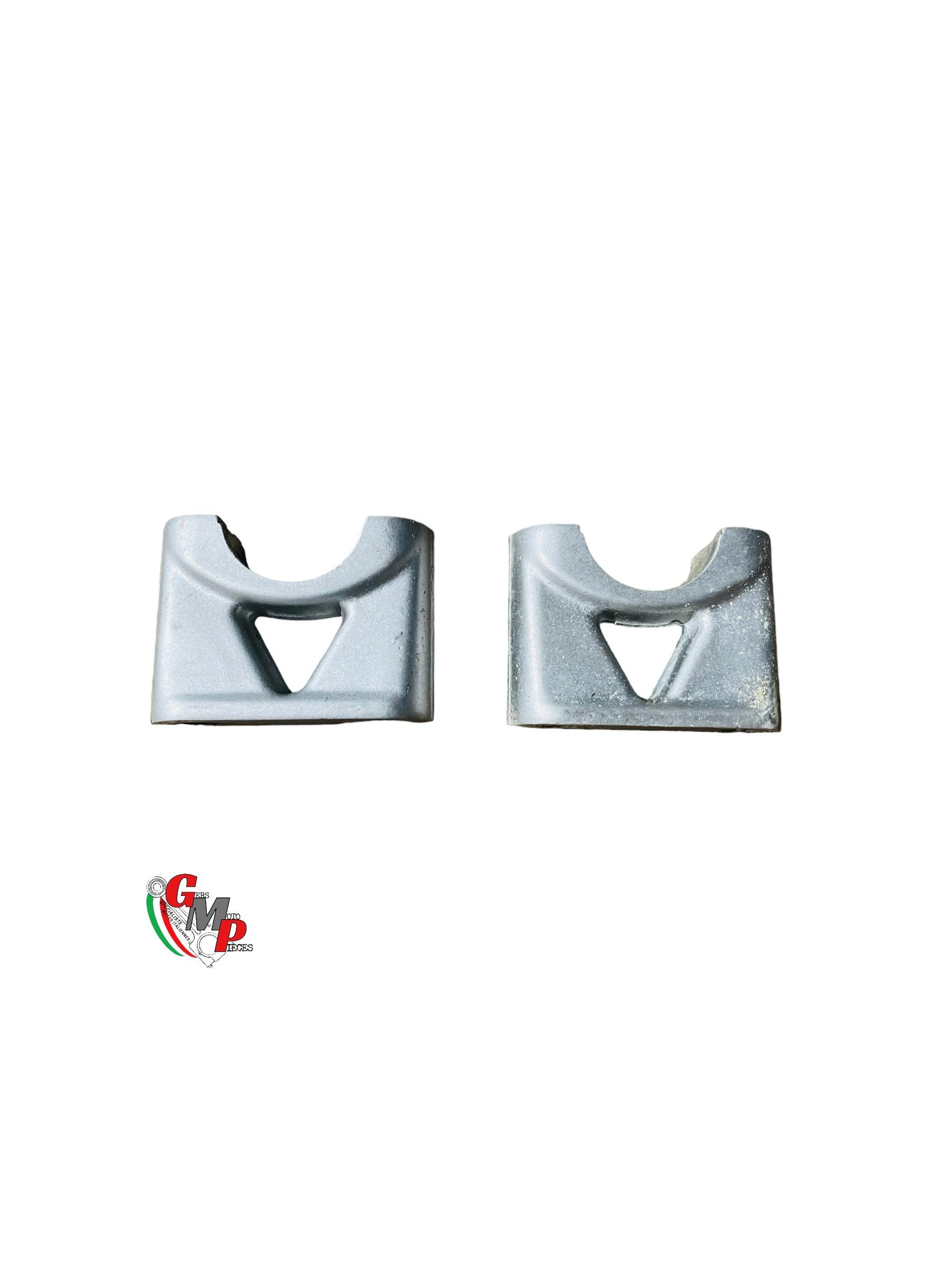 Paire Demi Pontet Inférieur en 22mm - Ducati