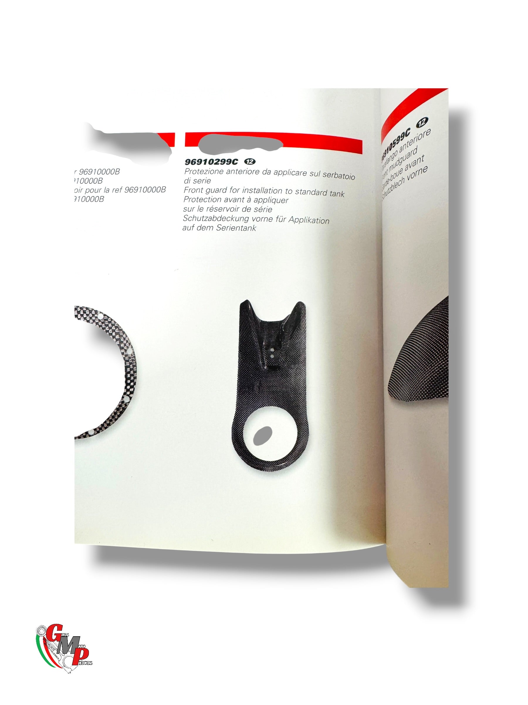 Protecton Réservoir Carbone NEUVE - Ducati