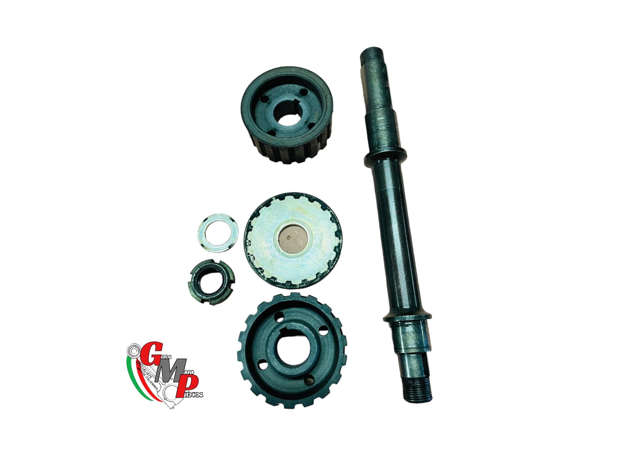 Paire de Poulies, Arbre, Renvois Dents carrées - Ducati