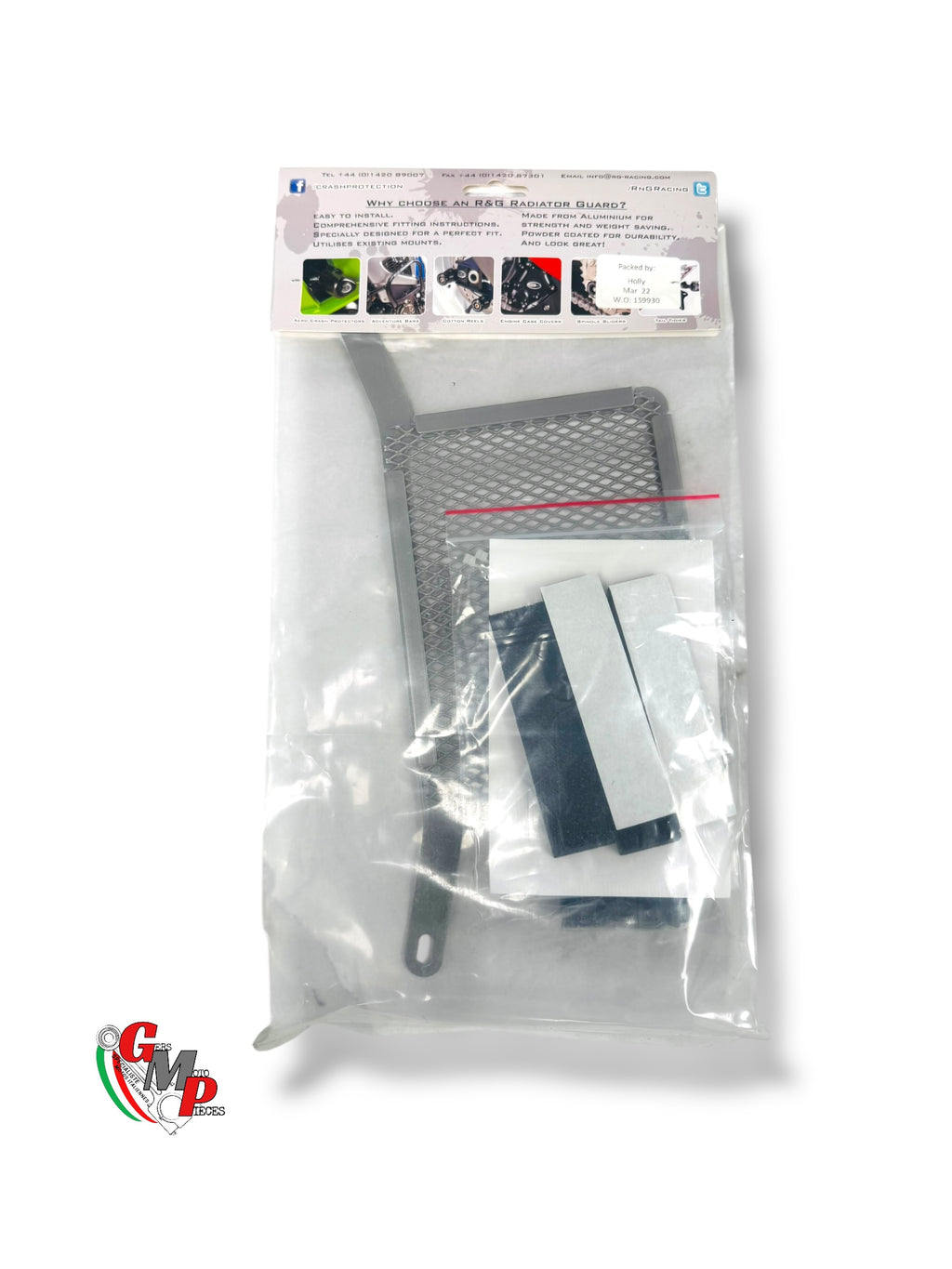 Protection Grille Radiateur Huile Grise NEUVE - Ducati