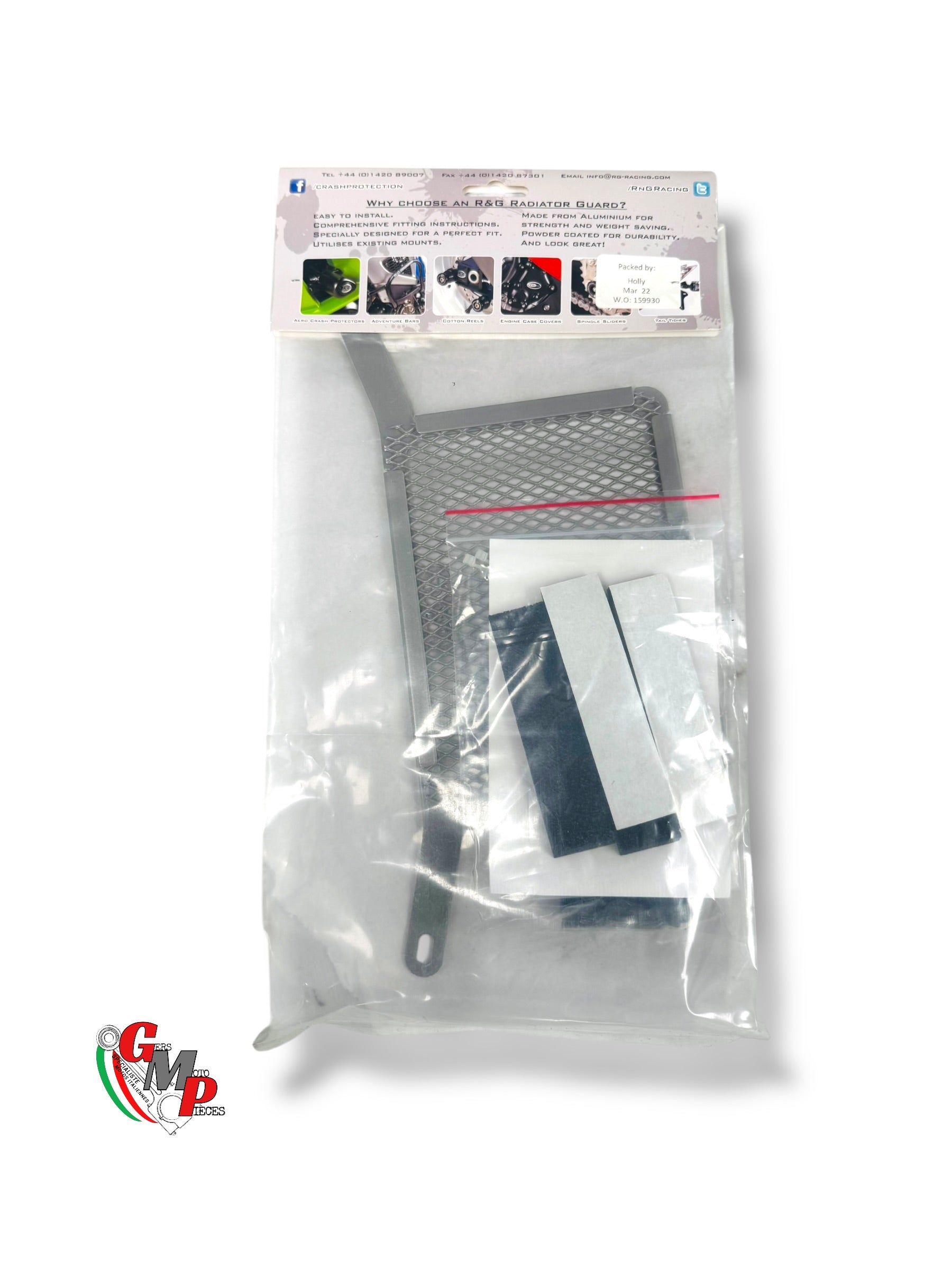 Protection Grille Radiateur Huile Grise NEUVE - Ducati