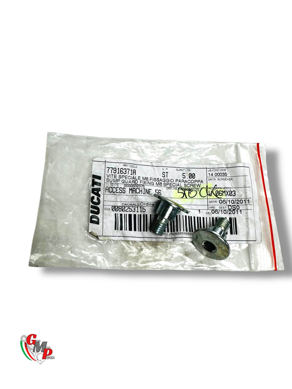 Vis Special Fixation Sabot NEUVE - Ducati