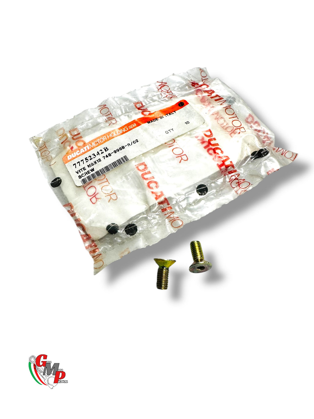 Vis M5X12 Fixation Support Bichromaté NEUVE - Ducati