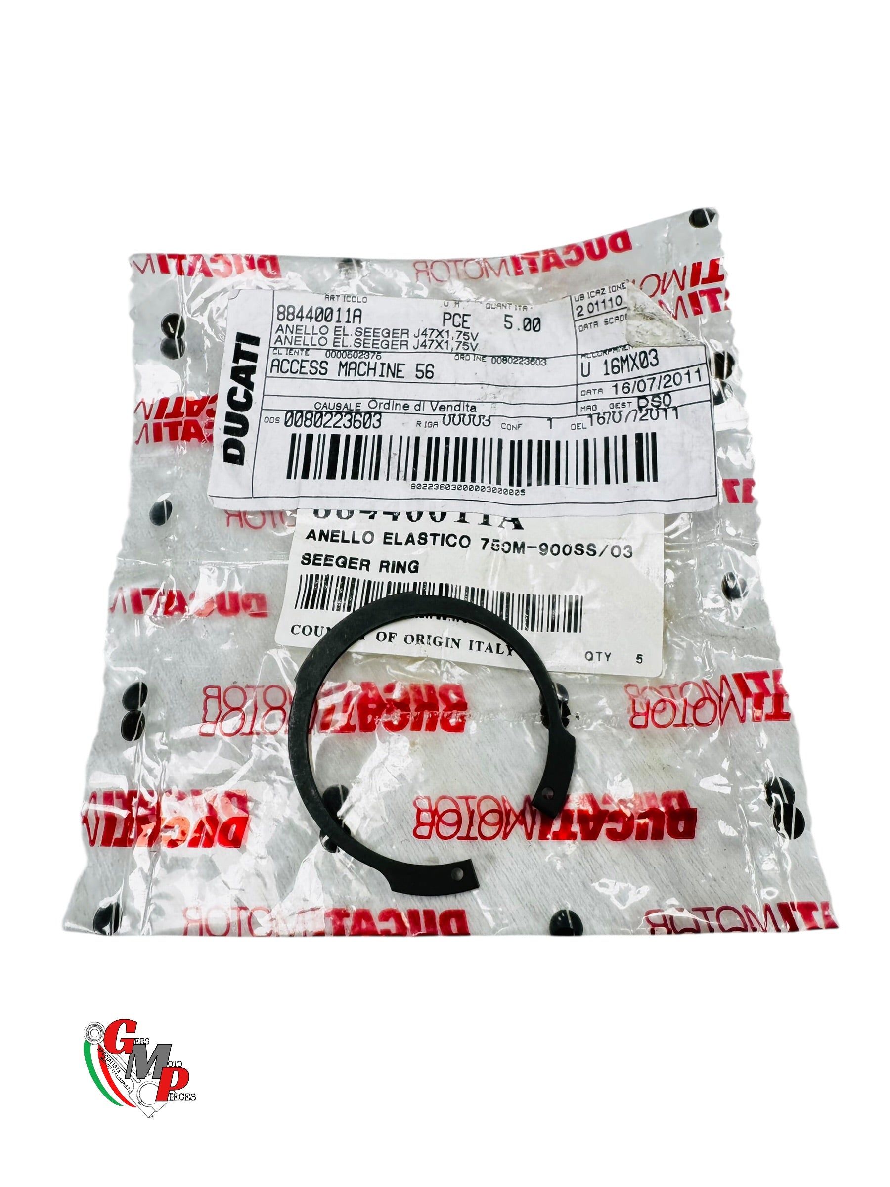 Circlips Ecrou Couronne NEUF - Ducati