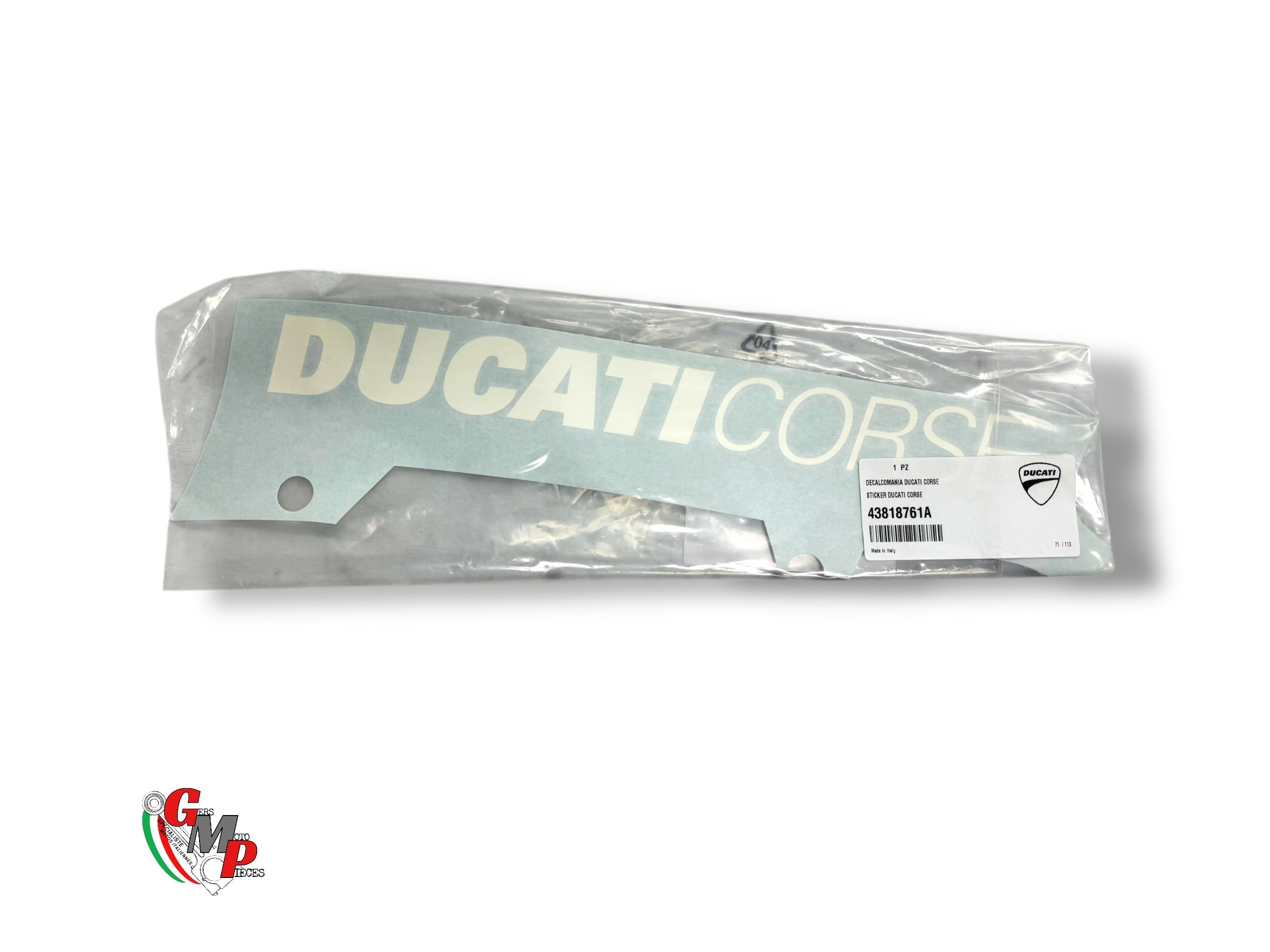 Sticker Ducati Corse NEUF - Ducati