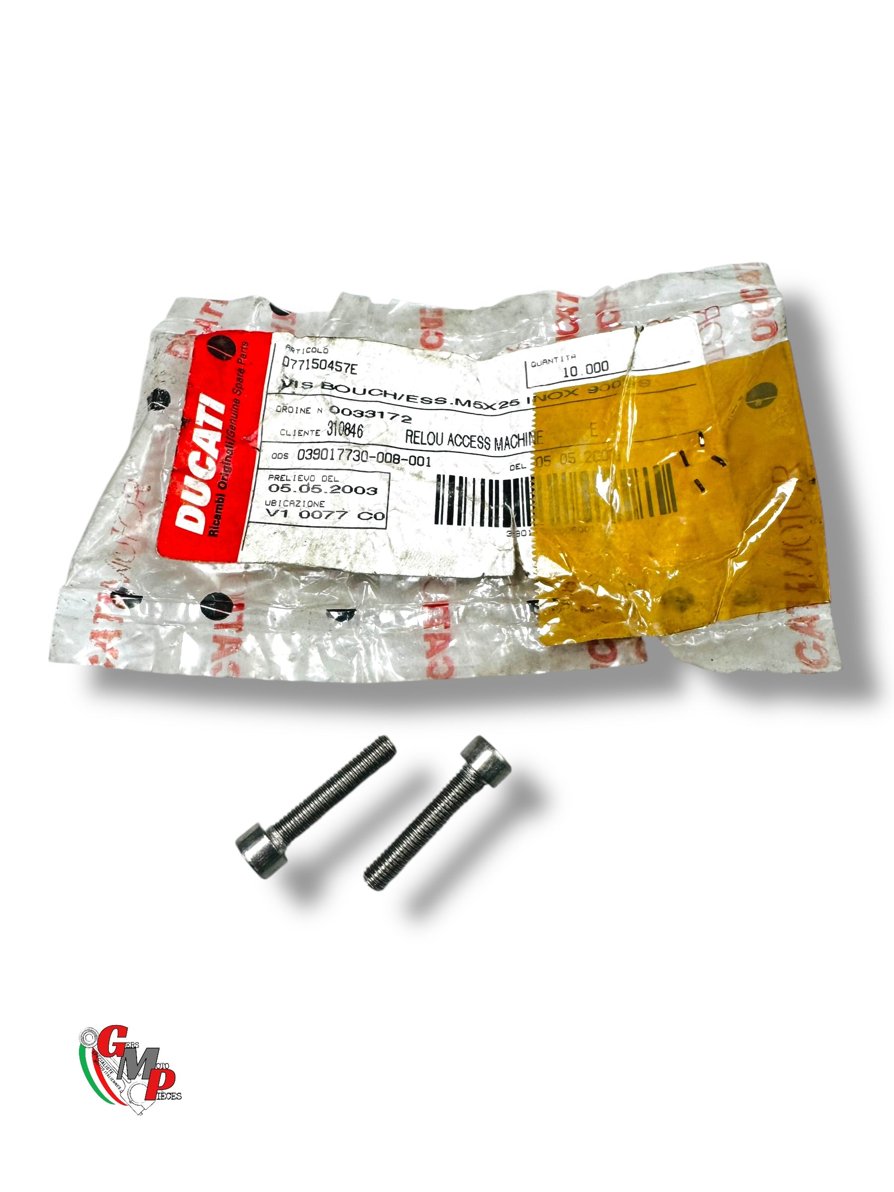 Vis M5X25 NEUVE - Ducati