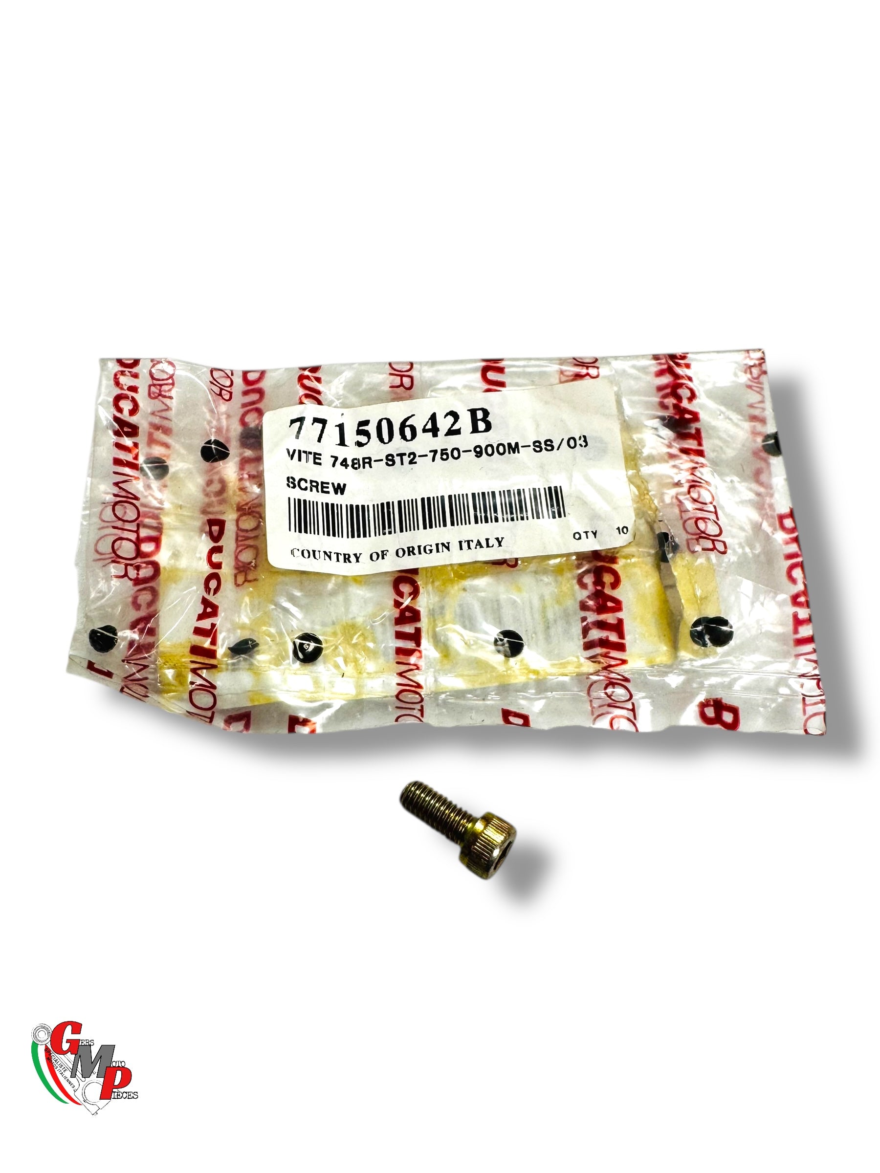 Vis Tcei M6X1.00X14 Bichromate NEUVE - Ducati