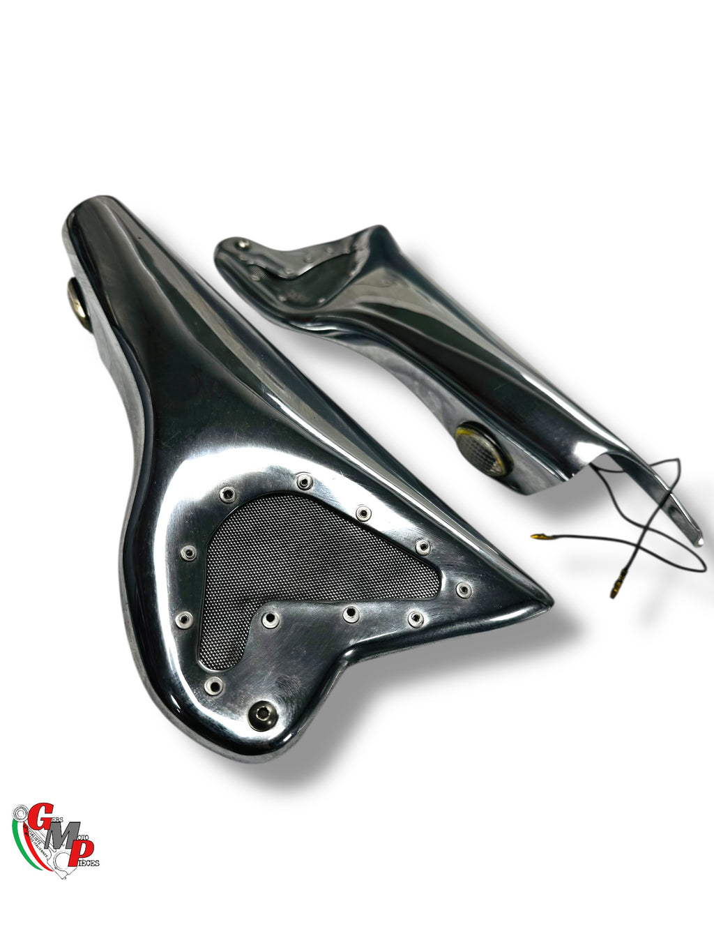 Paire Cache Dessous Selle Chrome - DUCATI PERFORMANCE