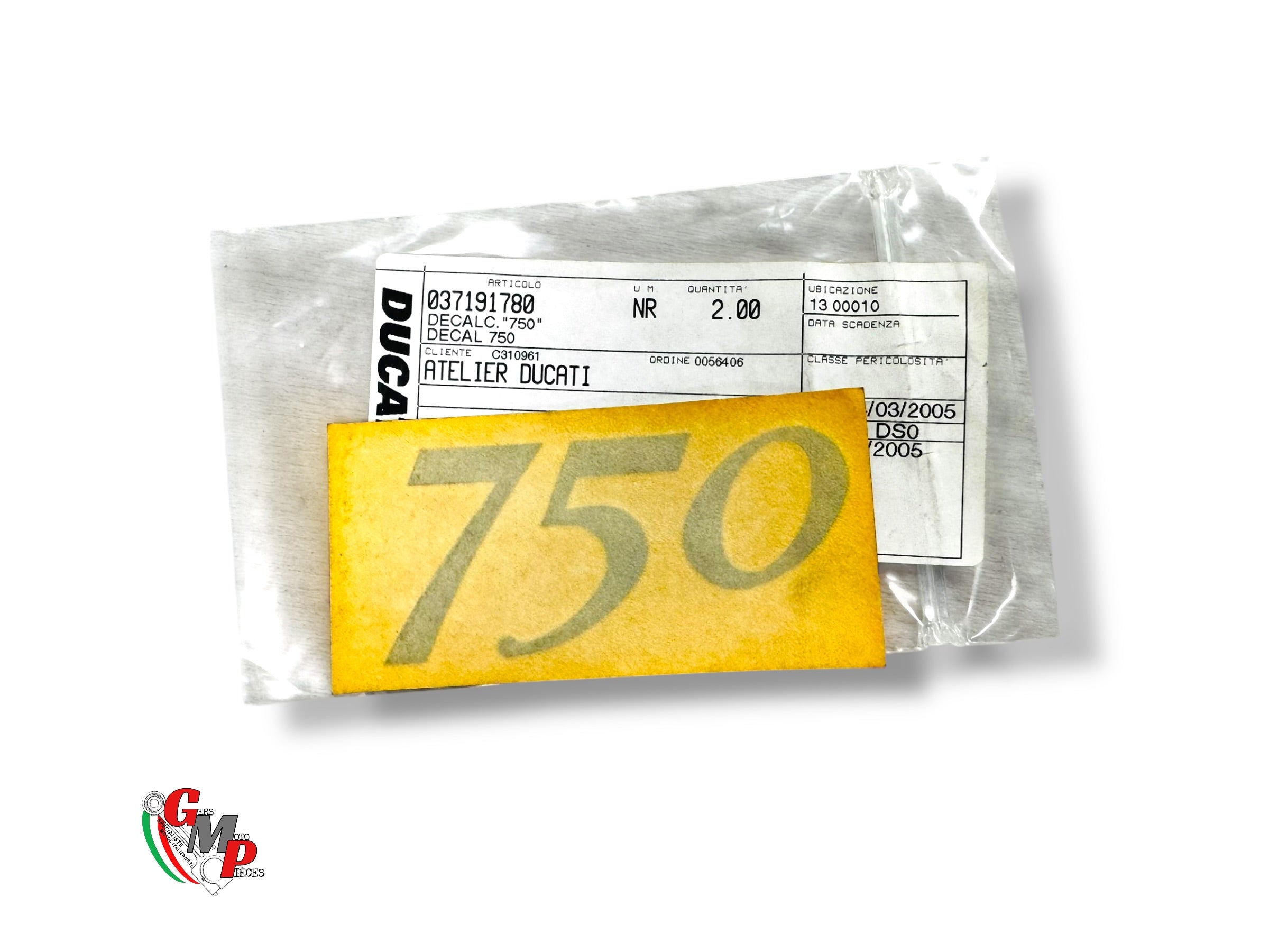 Sticker 750 Indiana NEUF - Ducati