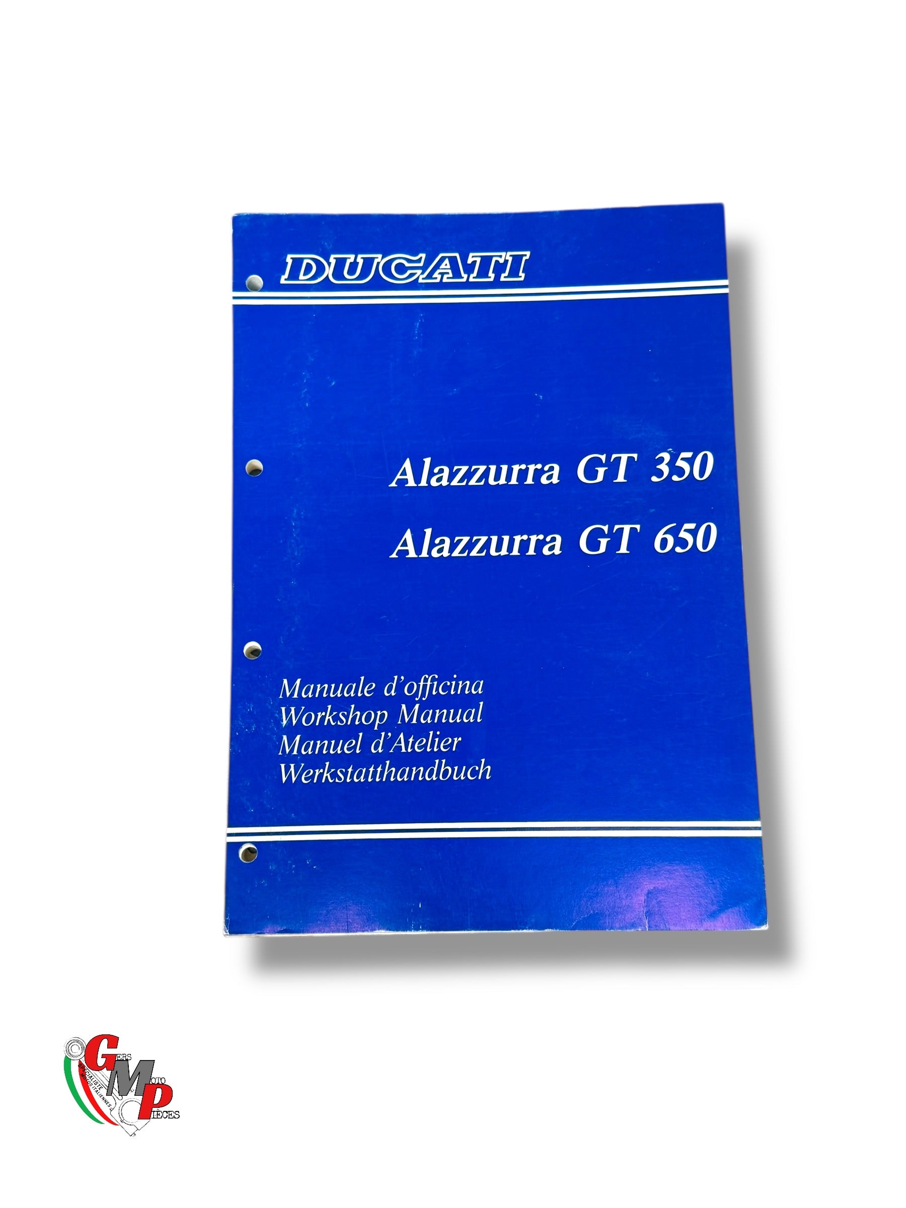 Manuel Atelier ALAZZURA Français/anglais NEUF - Ducati