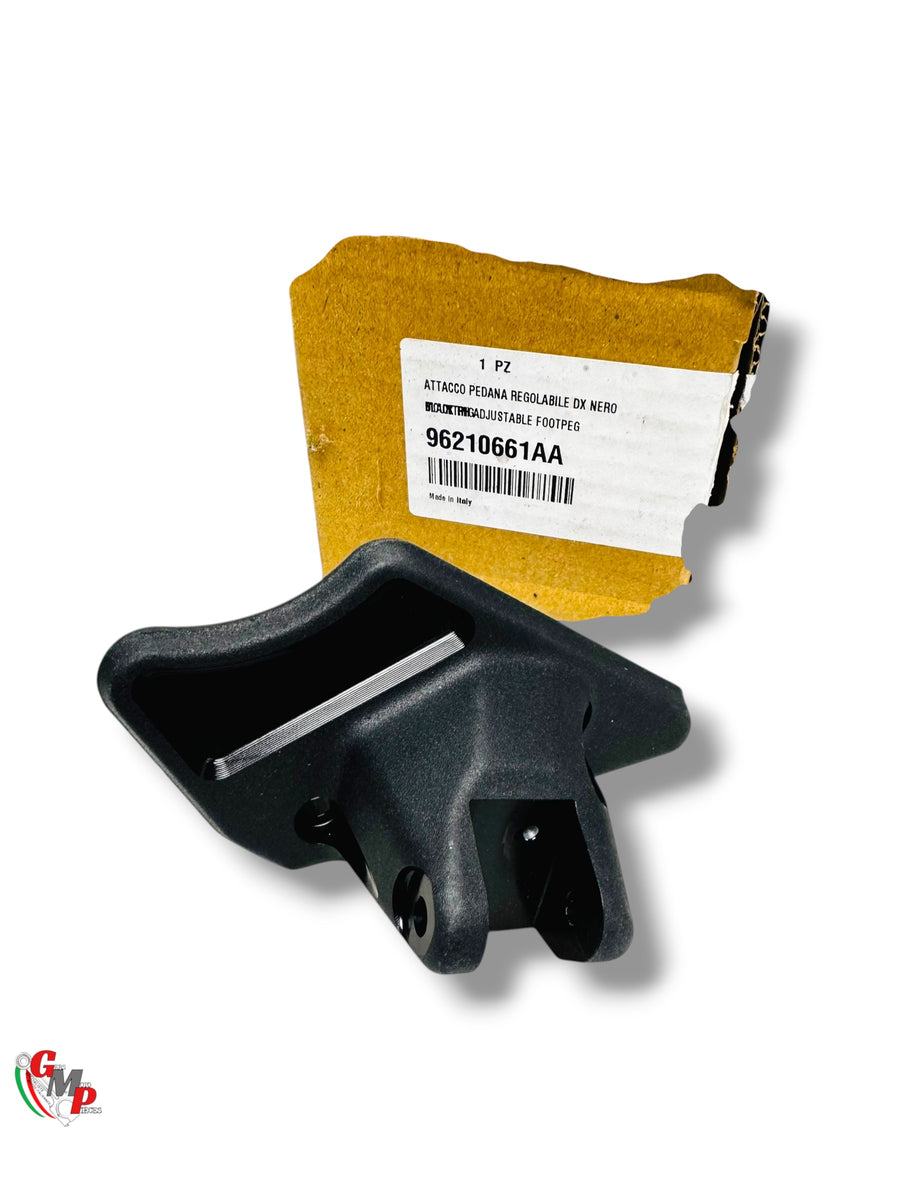 Fixation Repose Pied Réglable Droit Noir NEUVE - Ducati