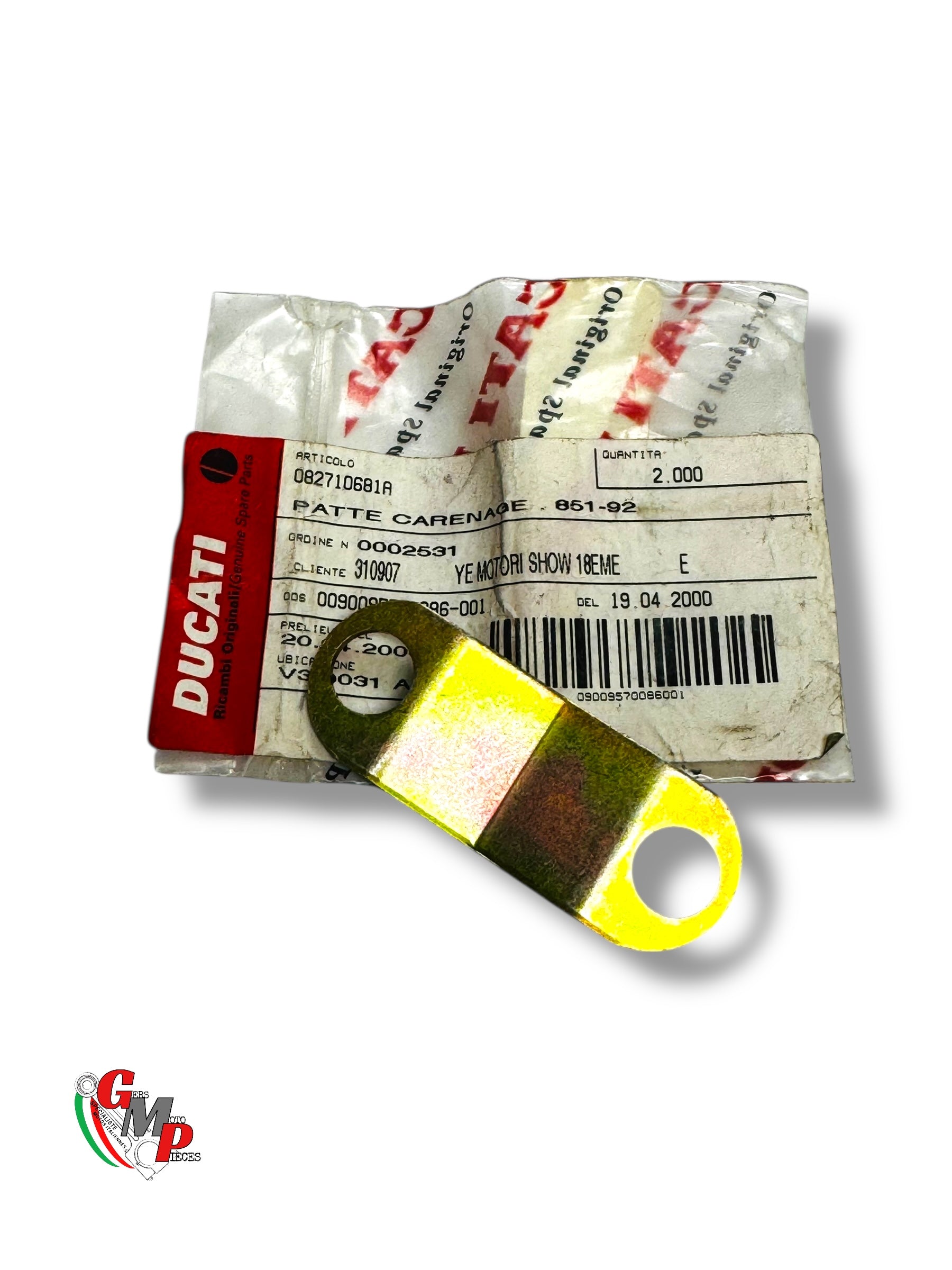 Equerre fixation carénage NEUVE - Ducati