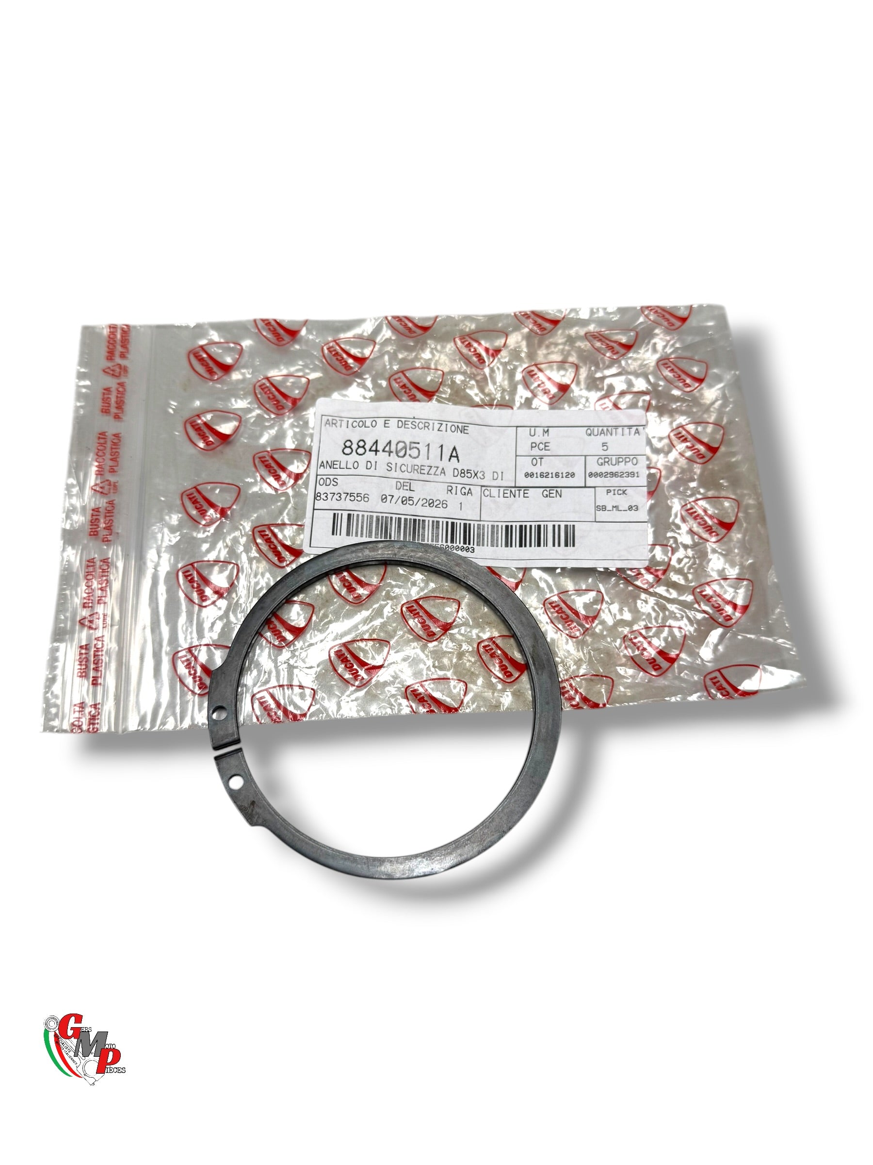 Circlip 85X3 NEUF - Ducati