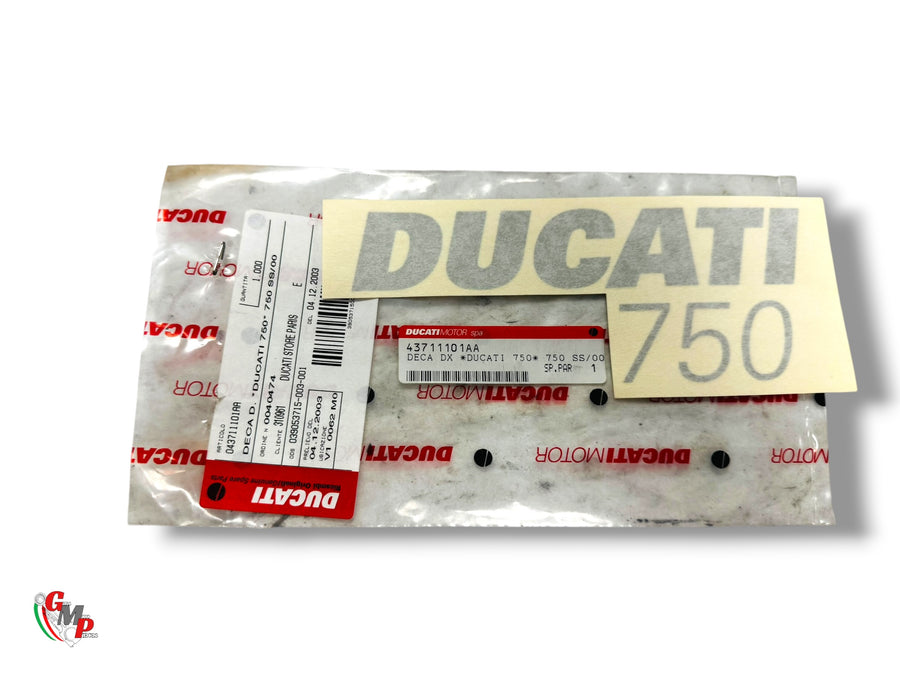 Decalcomanie Ducati 750 NEUF - Ducati