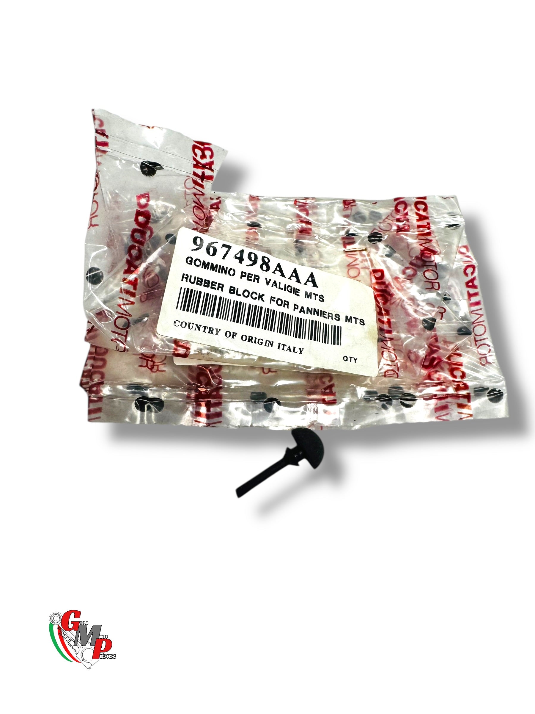 Plot Caoutchouc pour Valises NEUF - Ducati