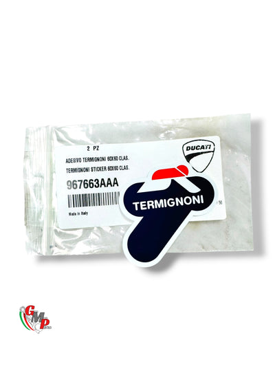 Sticker Termignoni 60x60 NEUF - Ducati