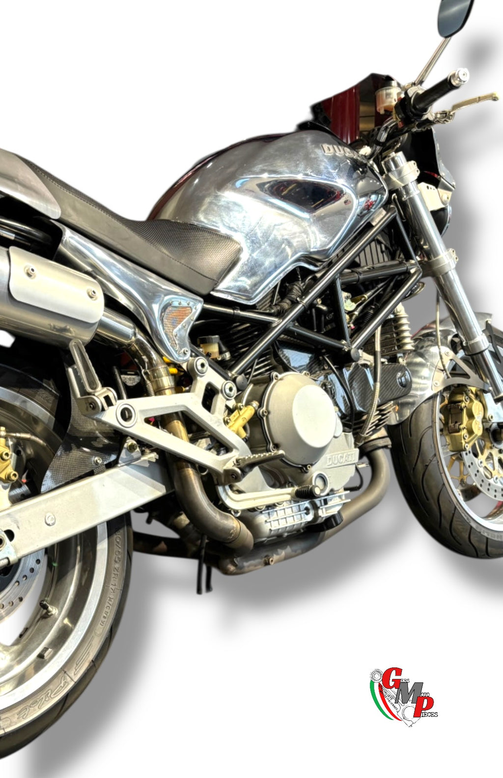 Paire Cache Dessous Selle Chrome - DUCATI PERFORMANCE