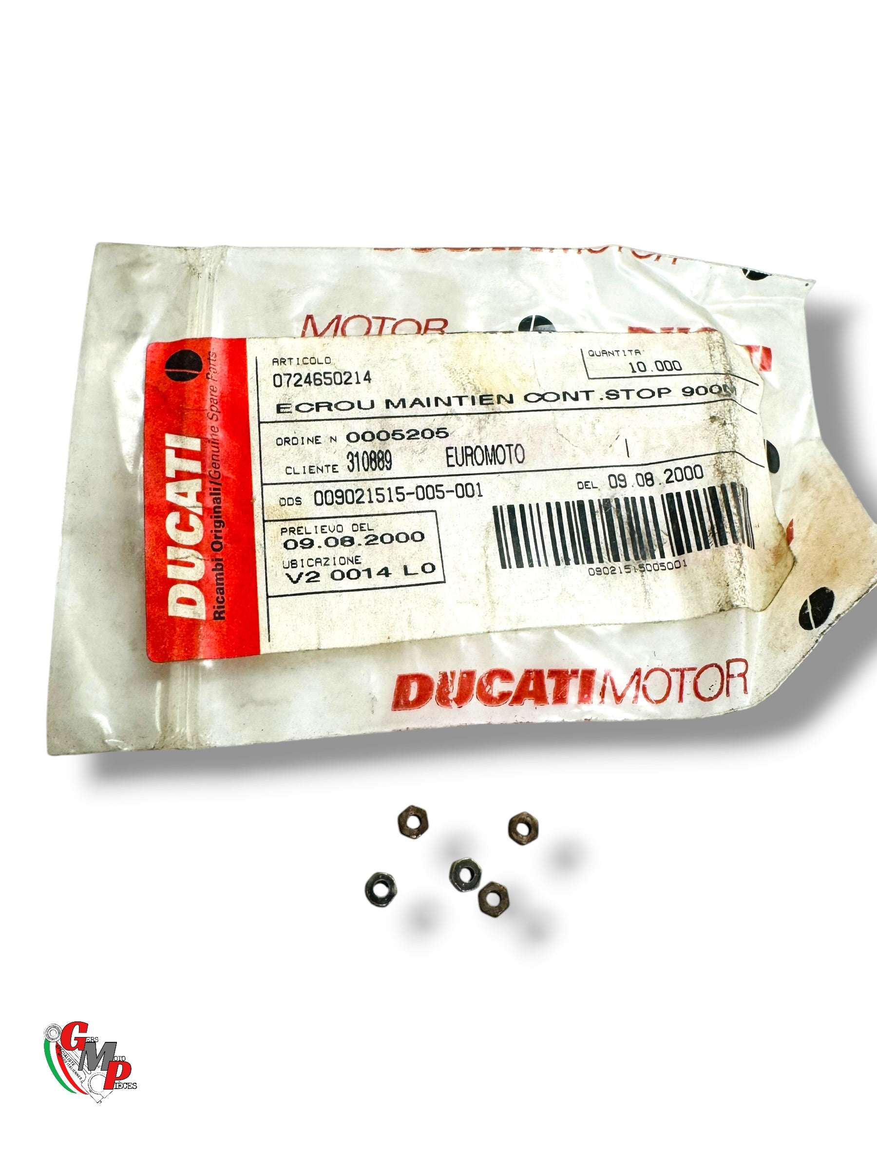 Ecrou Capteur Levier NEUF - Ducati