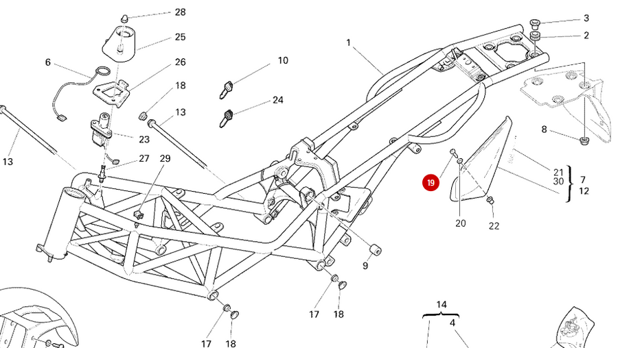 Vis M5X18 - Ducati