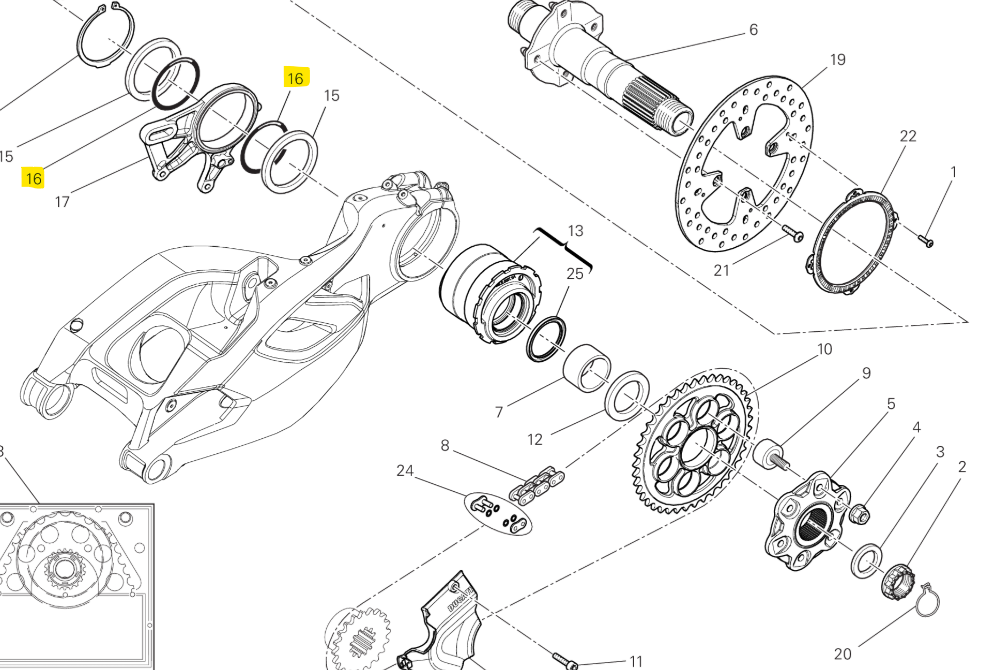 Joint Torique 89.5X3 NEUF - Ducati
