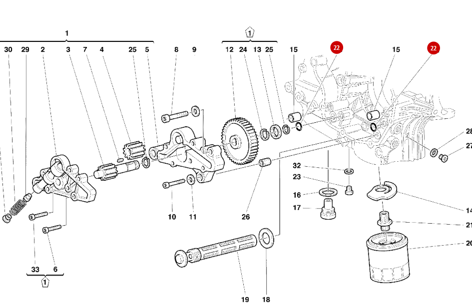Joint Torique Embrayage  NEUF - Ducati