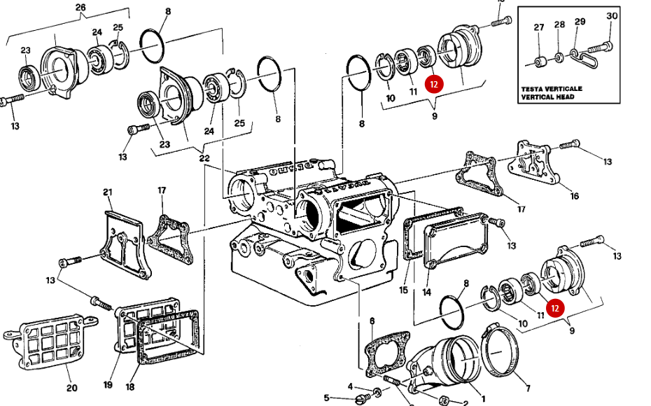 Bague D'etancheite Palier Arbre à Came NEUVE - Ducati