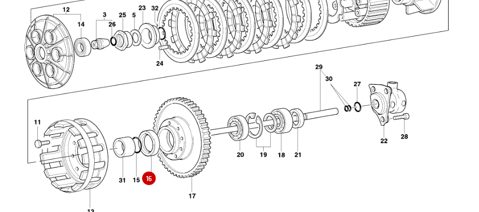 Bague D'etancheite Embrayage 35X47X7 NEUVE - Ducati