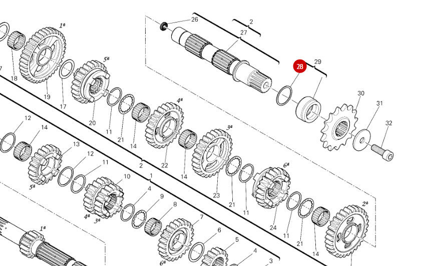 Joint Torique NEUF - Ducati