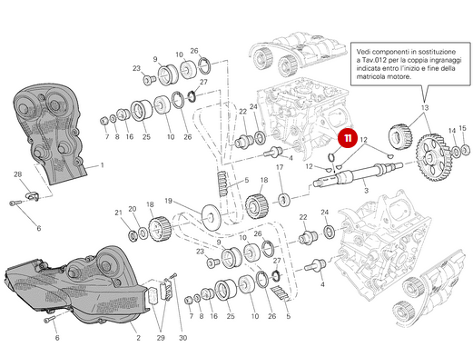 Circlip Arret NEUF - Ducati