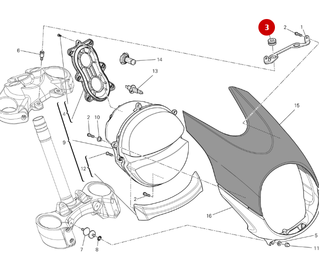 Joint En Caoutchouc Anti Vibration NEUF - Ducati