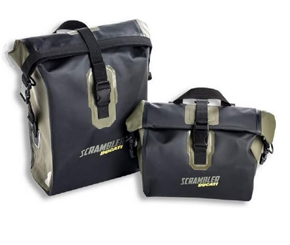 Paire Valises Latérales Souples Scrambler NEUVE - Ducati