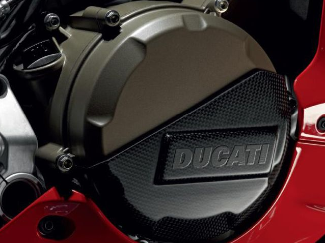 Protection En Carbone Pour Carter Embray - Ducati