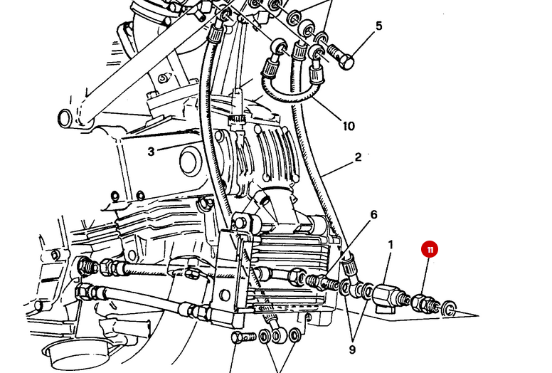 Raccord Bichromaté NEUF - Ducati