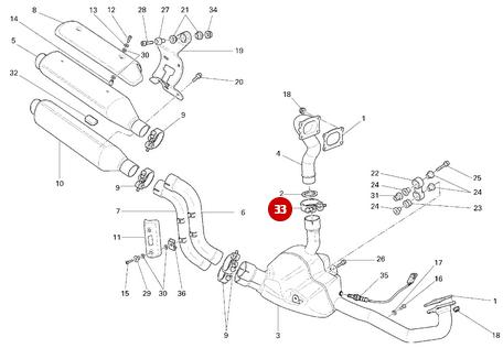 Collier 53/20 Mm NEUF - Ducati