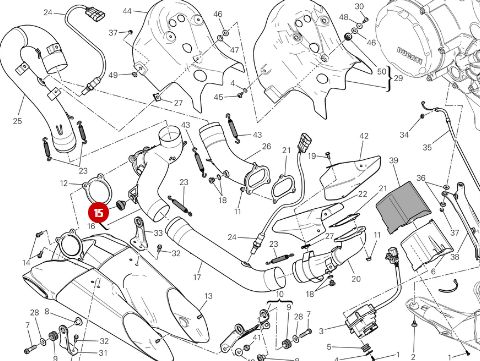 Tampon NEUF - Ducati