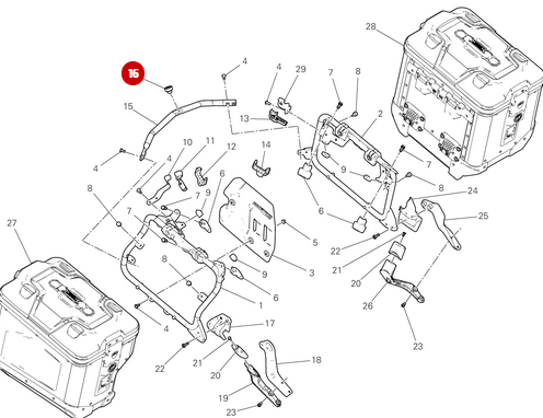 Tampon NEUF - Ducati