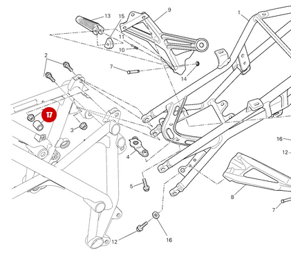 Bouchon NEUF - Ducati