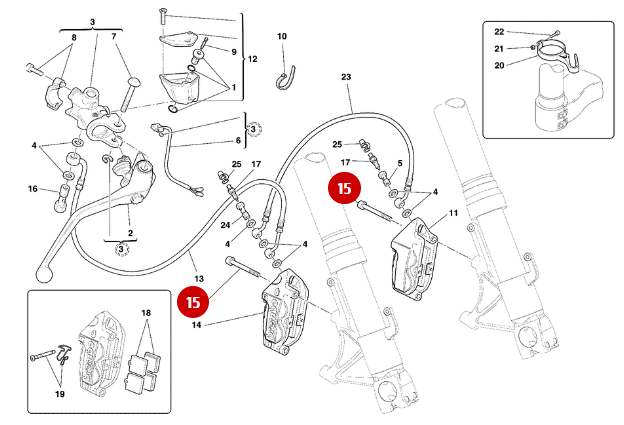 Vis Etrier De Frein M10X60 NEUVE - Ducati