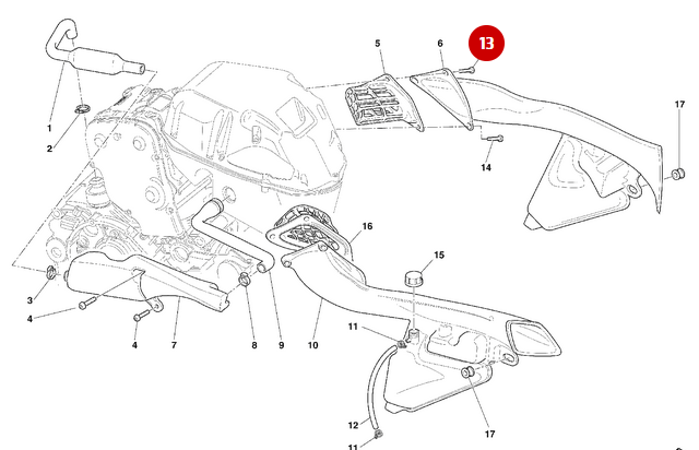 Vis Convoyeur D Air NEUVE - Ducati