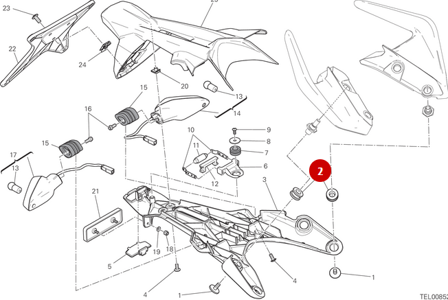 Caoutchouc NEUF - Ducati