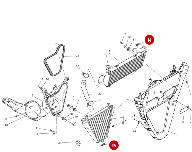 Caoutchouc NEUF - Ducati