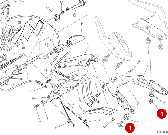 Vis Special NEUVE - Ducati
