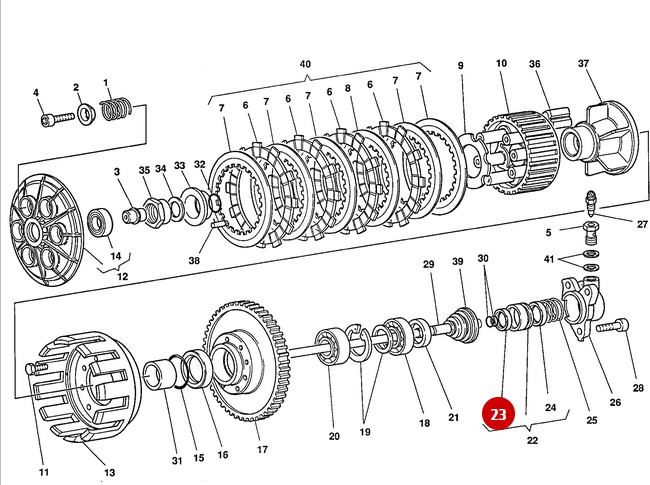 Bague D Etancheite NEUVE - Ducati