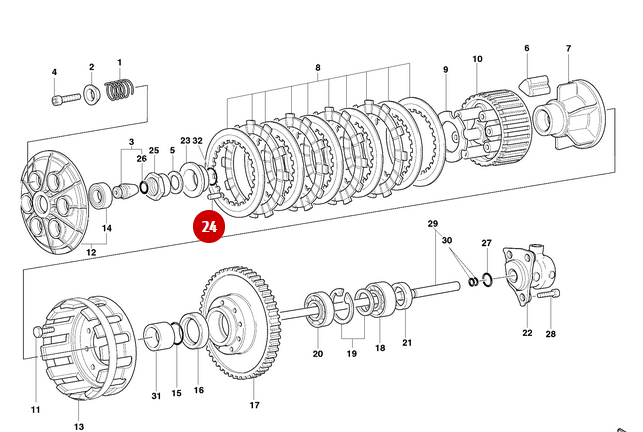 Goupille Clavette 2.5X10 Sw NEUVE - Ducati