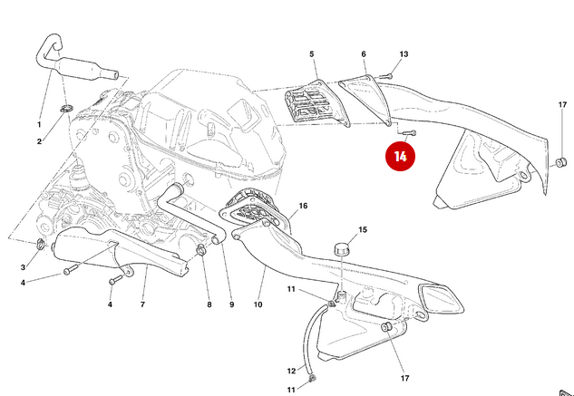 Vis Convoyeur D Air NEUVE - Ducati