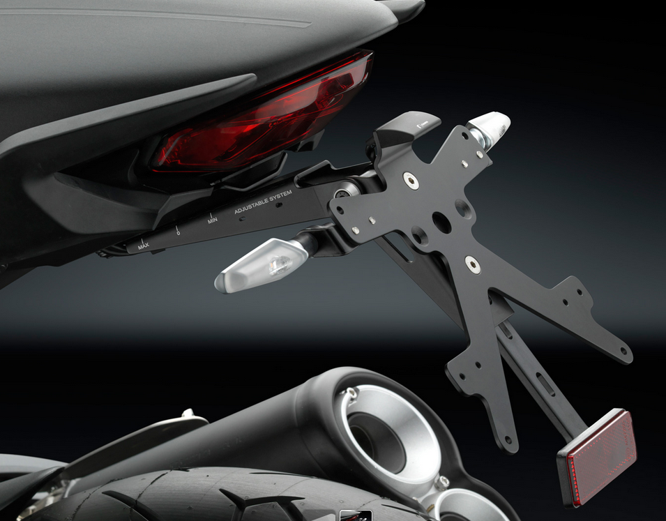 Kit Support Plaque Rizoma NEUF - Ducati
