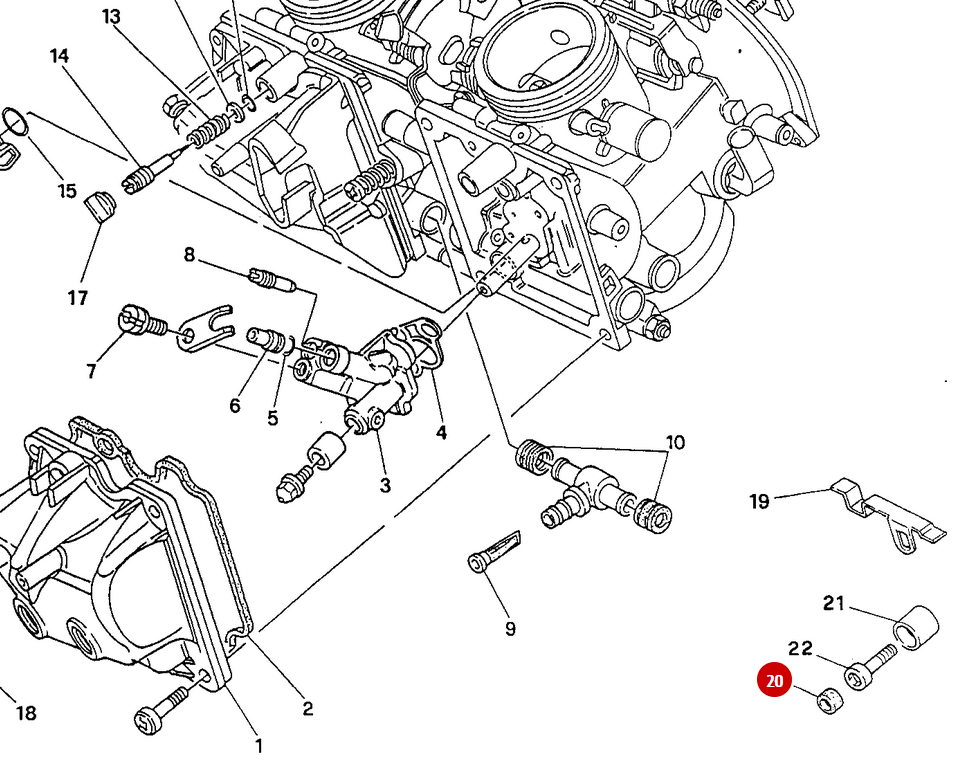 Bouchon NEUF - Ducati