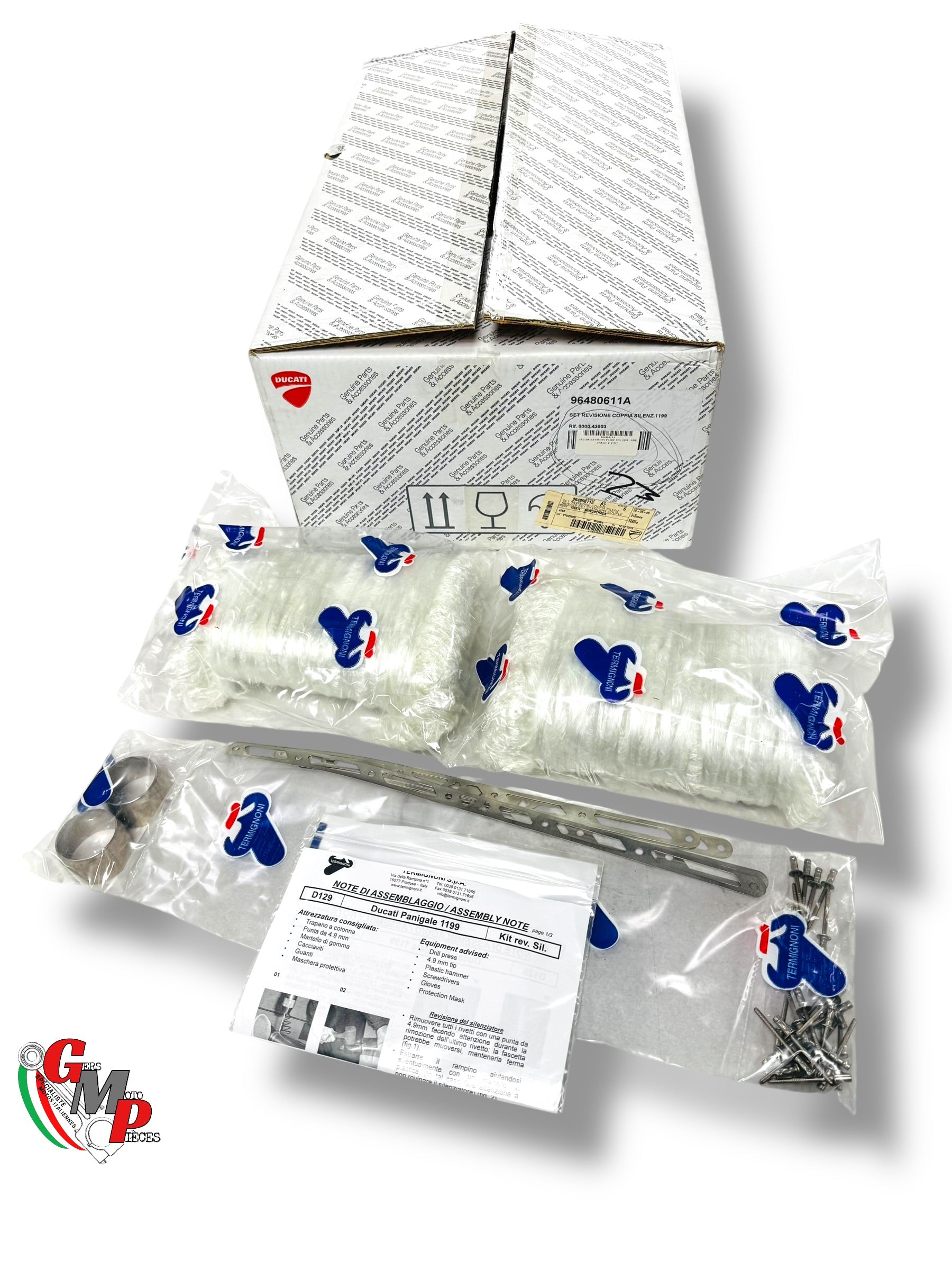 Kit Révision Paire Silencieux Termignoni 1199 NEUF - Ducati Performance